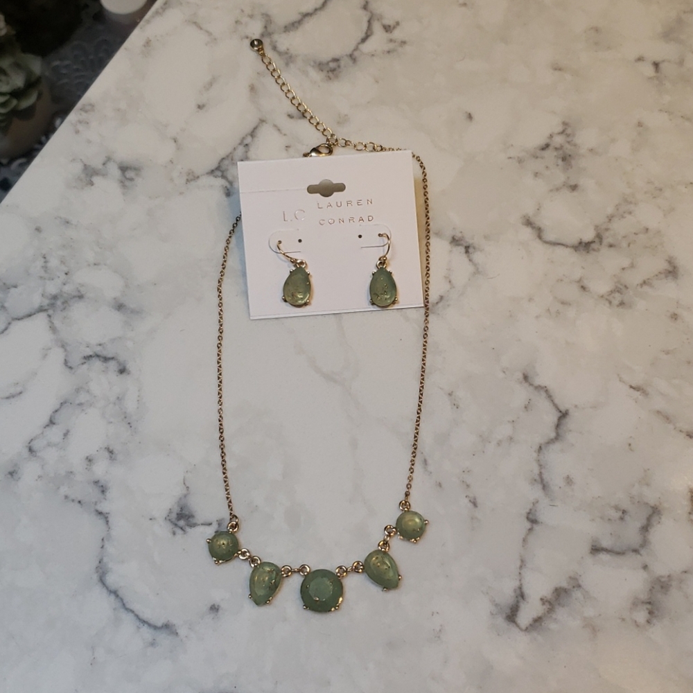 Lauren Conrad Necklace and Earrings